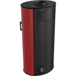 Kachlová kamna KRATKI KOZA AB S DR červená